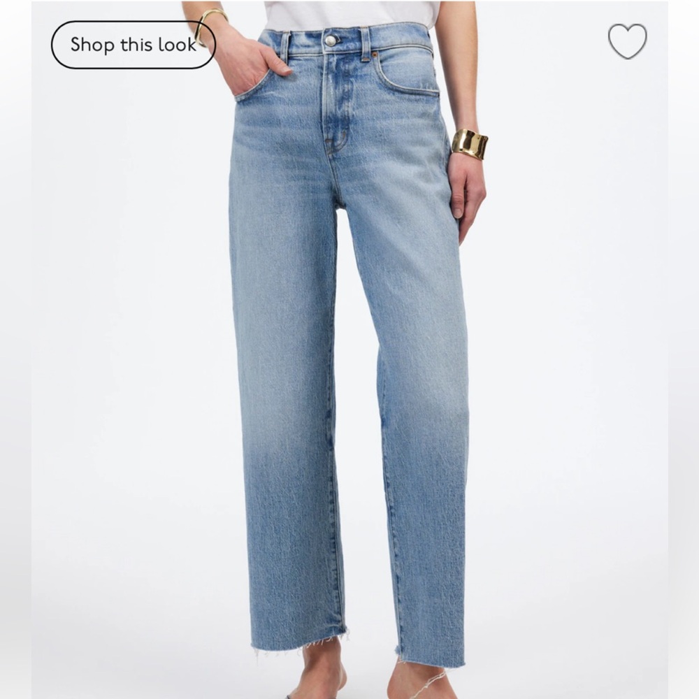 Madewell Curvy Perfect Vintage Wide Leg Crop Jean